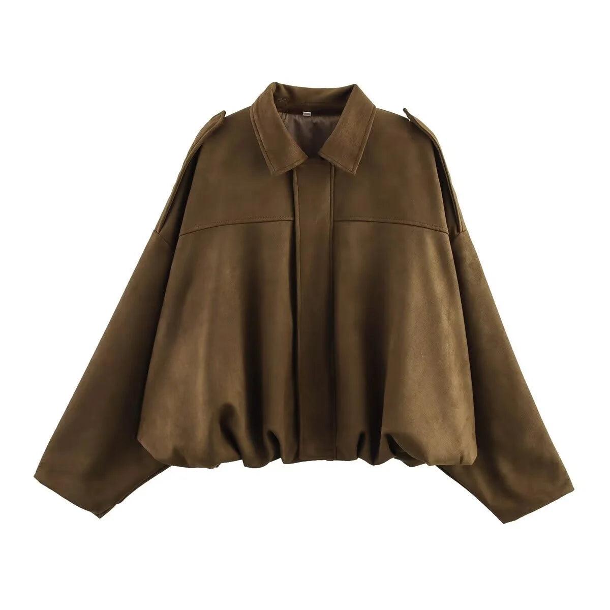 Women’s Army-Style Bomber Jacket