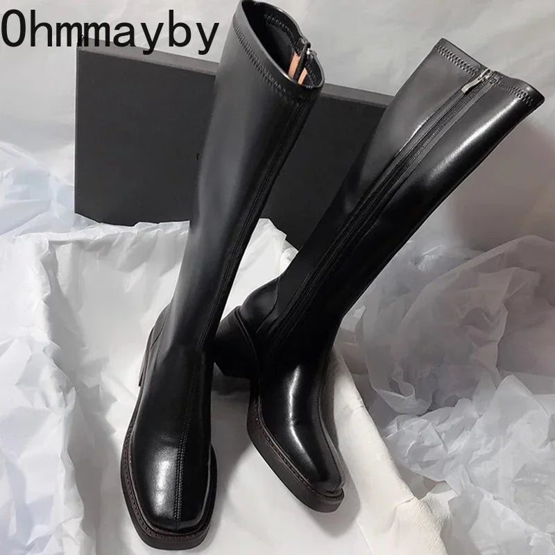 Women’s Vintage Knee-High Boots