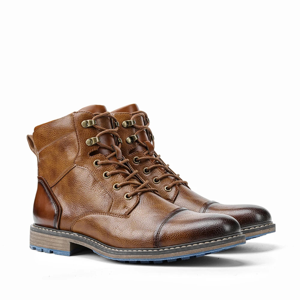 Men’s Retro Leather Boots