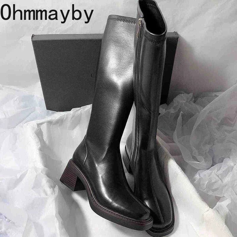 Women’s Vintage Knee-High Boots