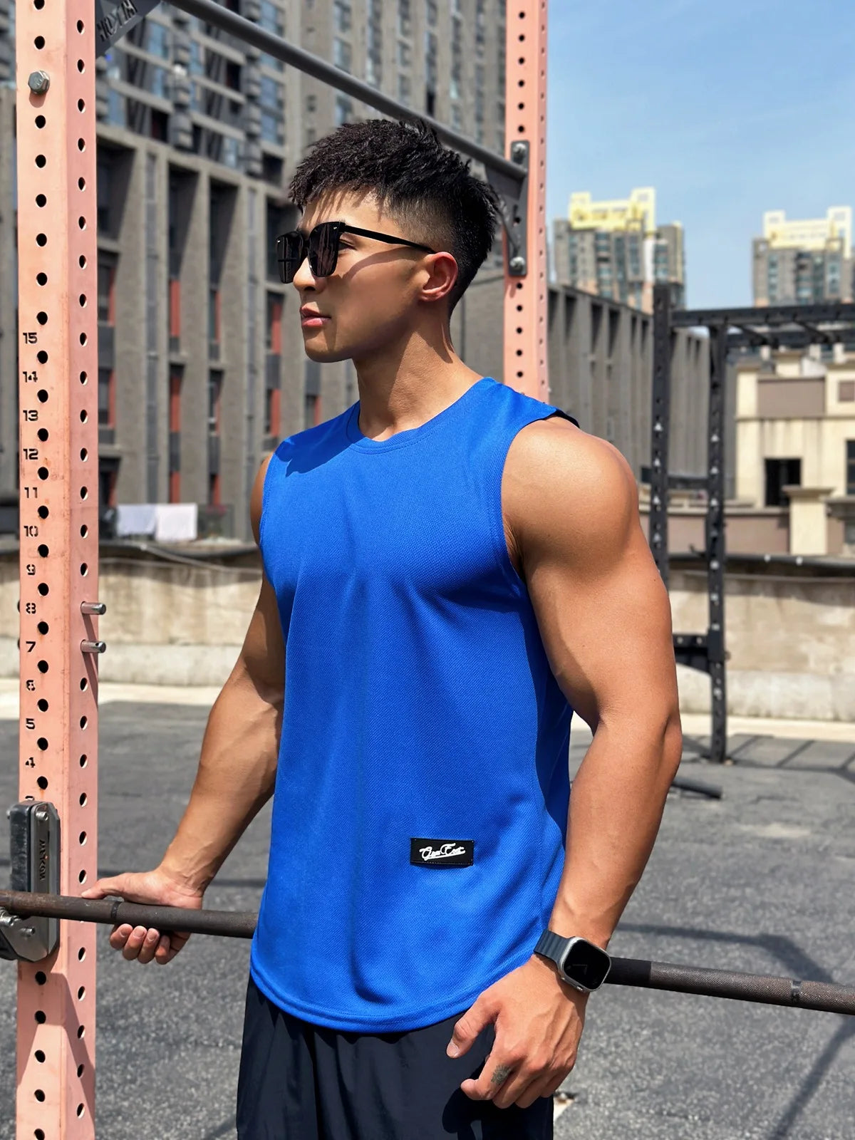 Fitness Sleeveless Gym Men's Tank Top