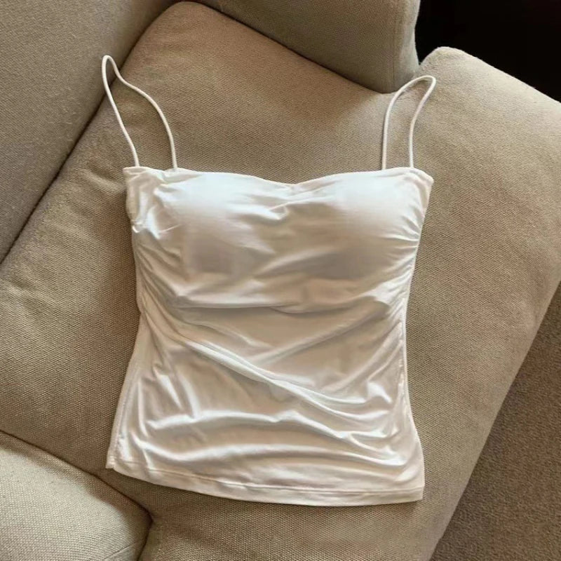 Women’s Halter Top with Built-In Bra