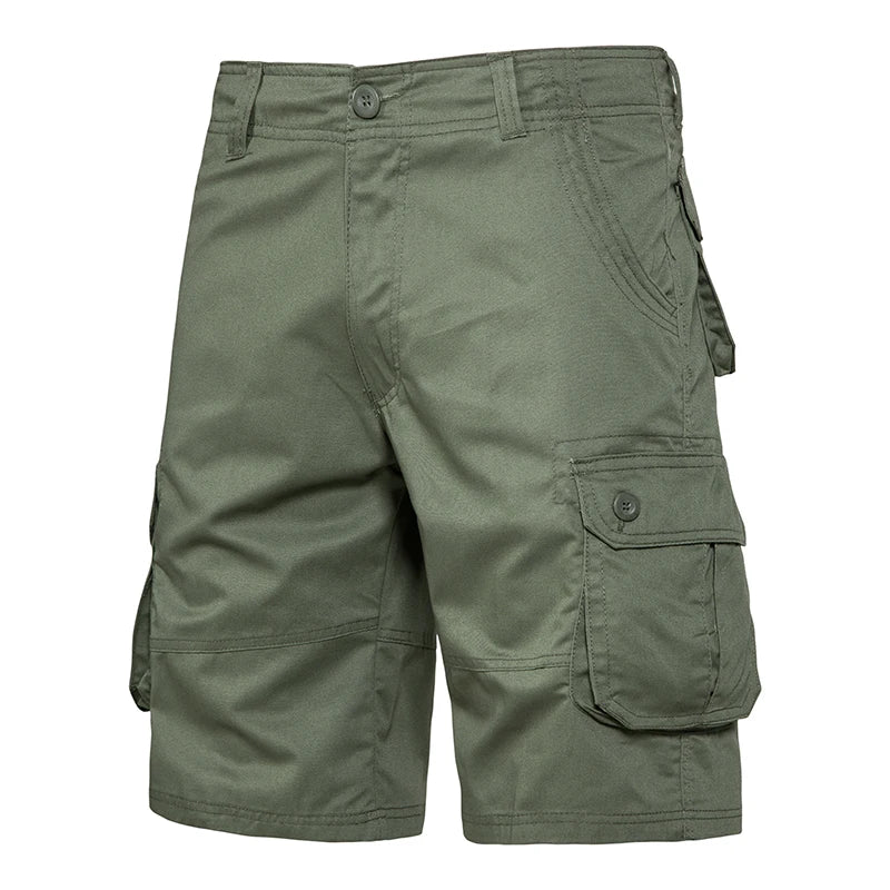 Men's Loose Fit Multi-Pocket Shorts