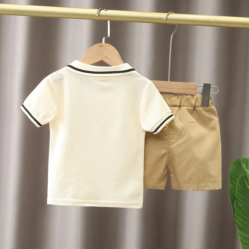 Baby Boy Clothes Set T-shirt+Shorts