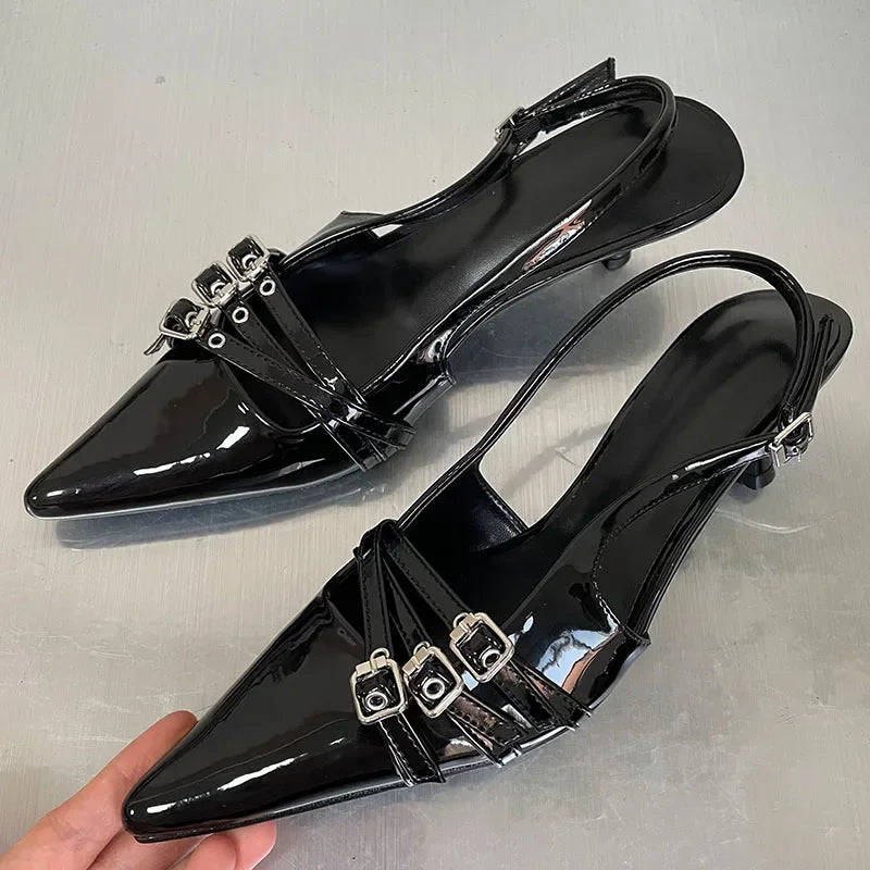 Fashion Sexy Party Punk Goth Pointed Toe