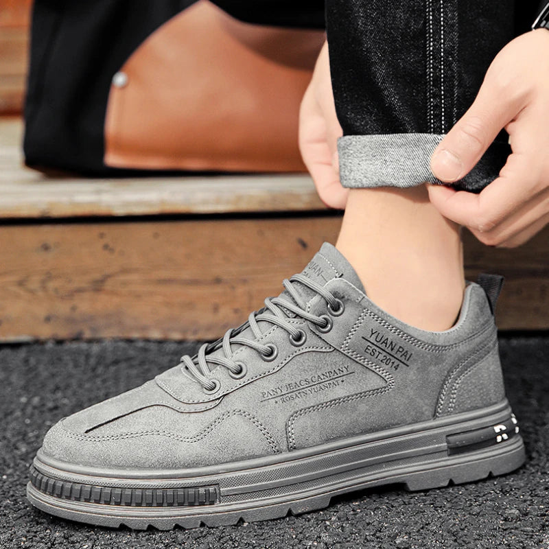PU Leather Sneakers Shoes