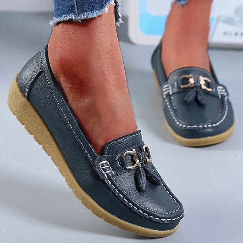Casual Shoes White Slip On Loafers Sneakers