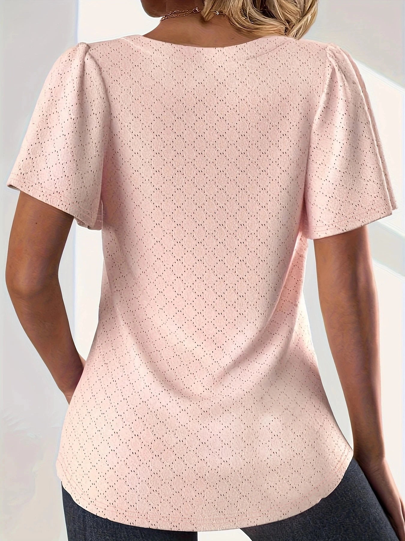 Plus Size Spring & Summer Hollow Tops for Women
