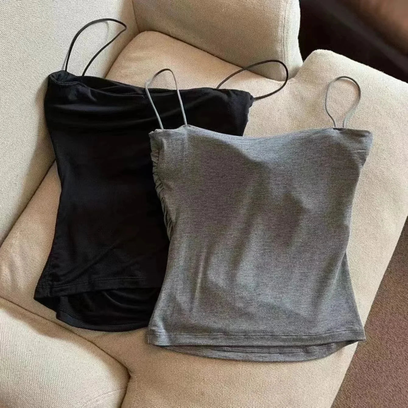 Women’s Halter Top with Built-In Bra