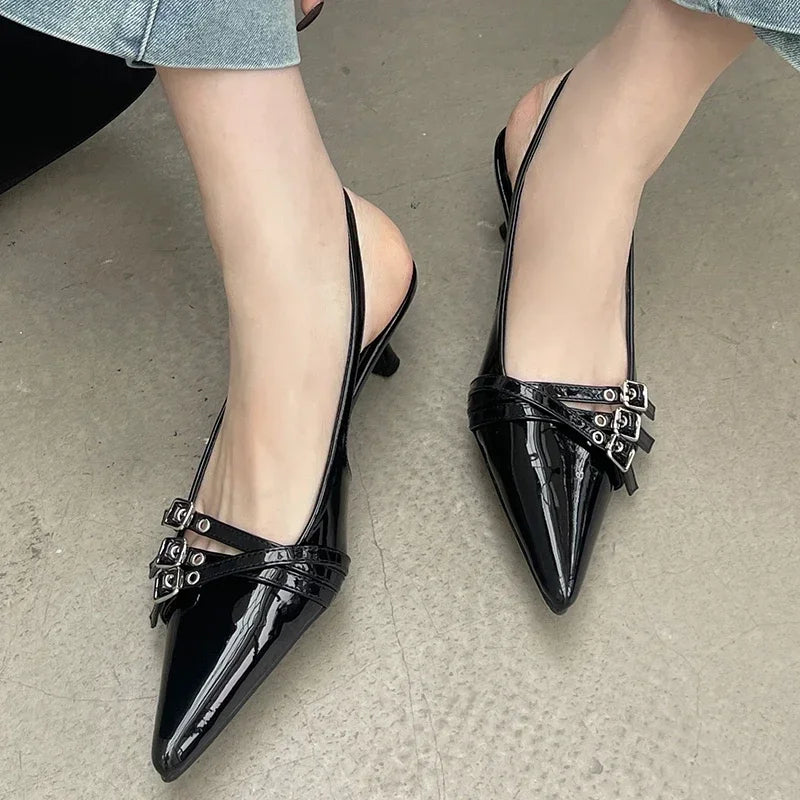 Fashion Sexy Party Punk Goth Pointed Toe