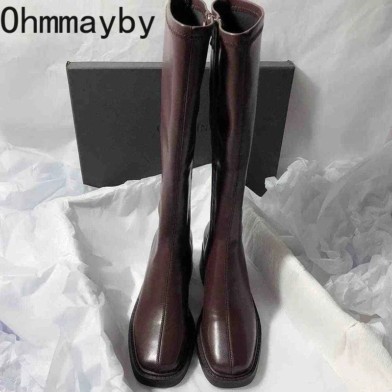 Women’s Vintage Knee-High Boots