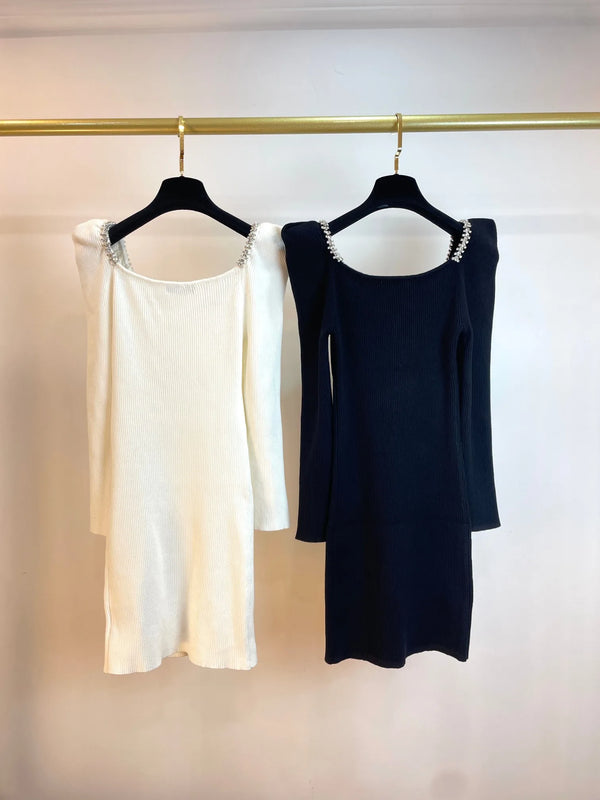 Autumn/Winter Women's Knit Dress Fashion collar