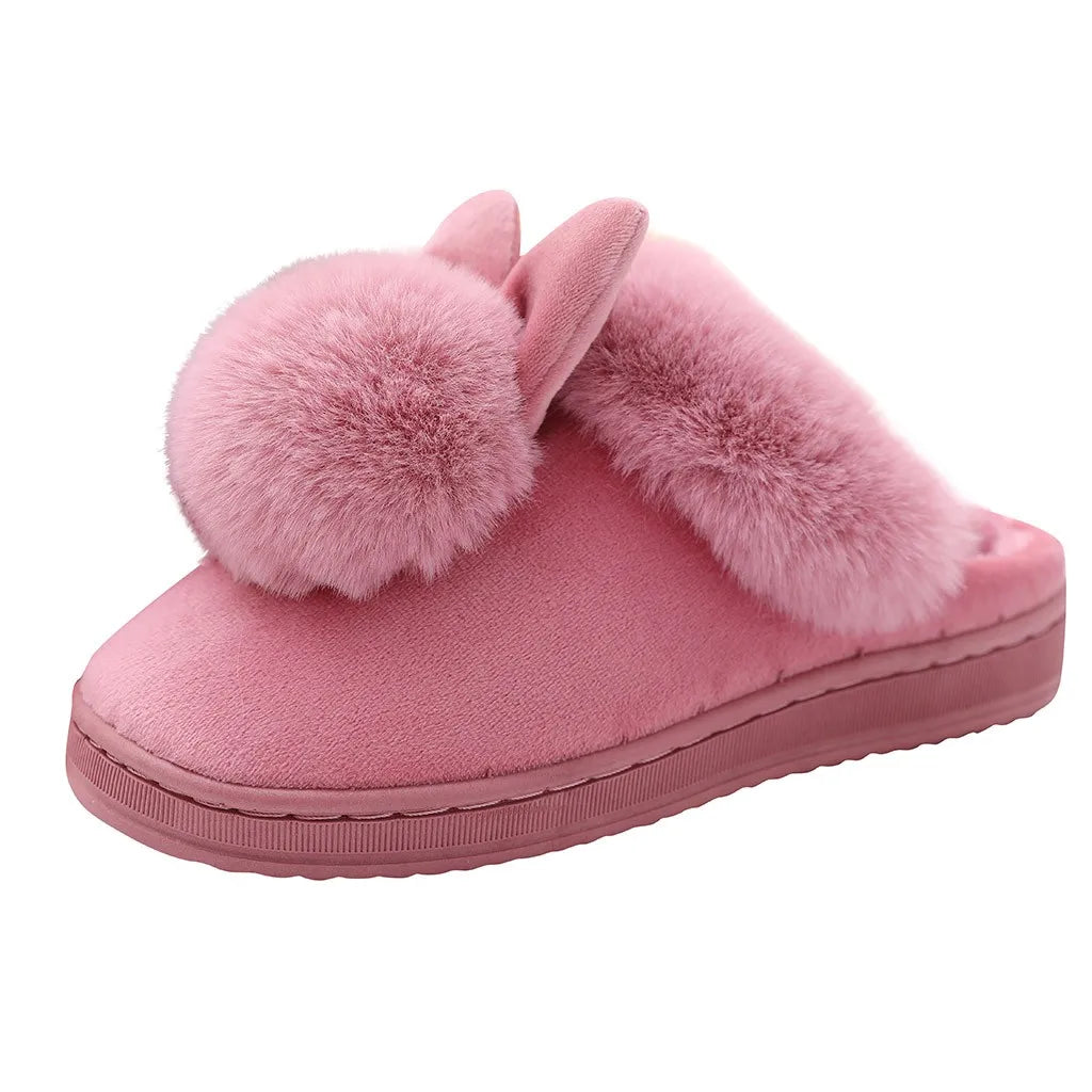 Winter Warm Home Fur Slippers