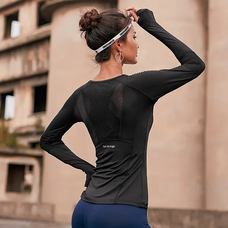 Yoga Wear  Loose Quick-Drying Clothes Ladies Sportswear