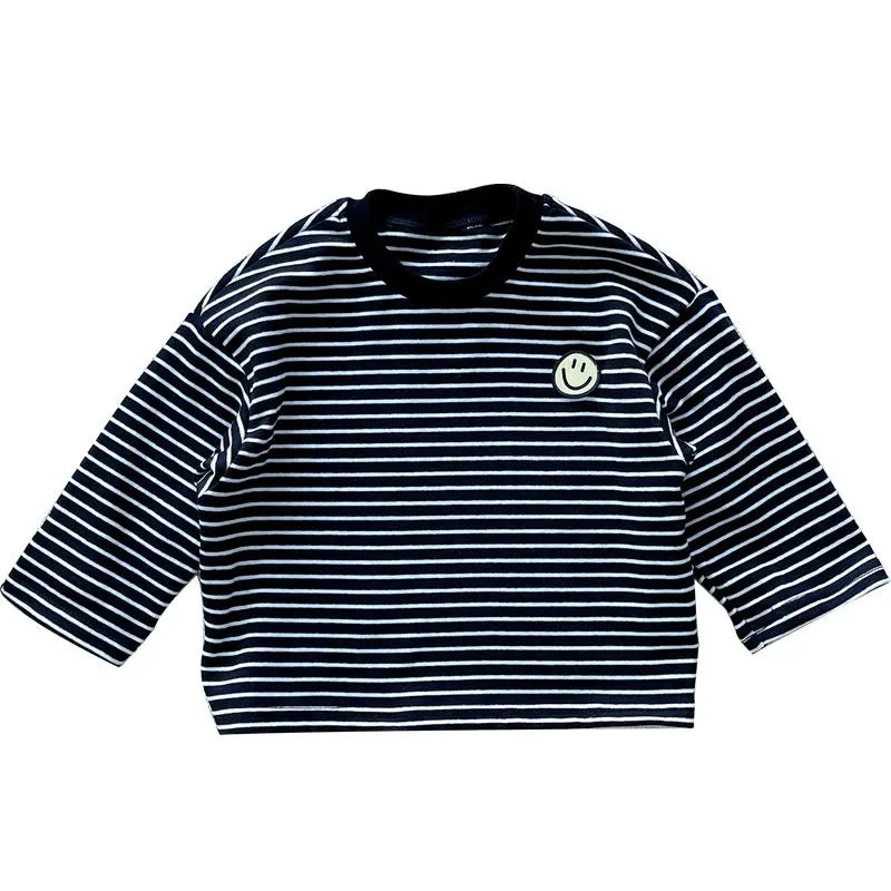 Striped Cute Baby Long Sleeved T-Shirt