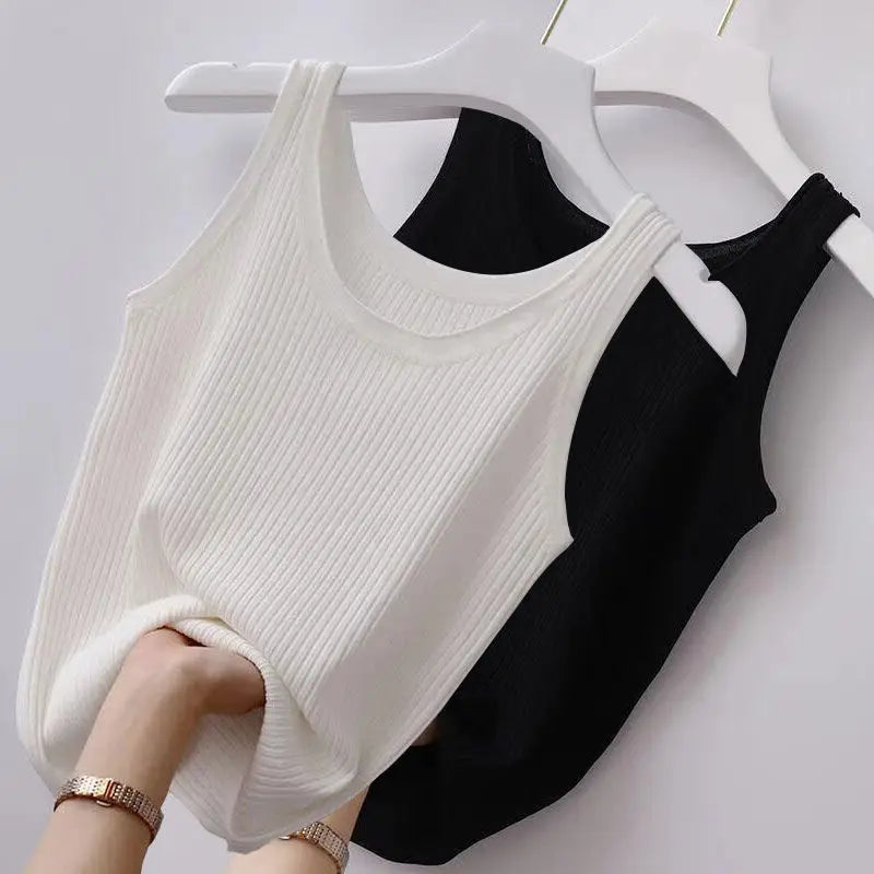 Running Vest for Women Ice Silk Camisole Tank Top