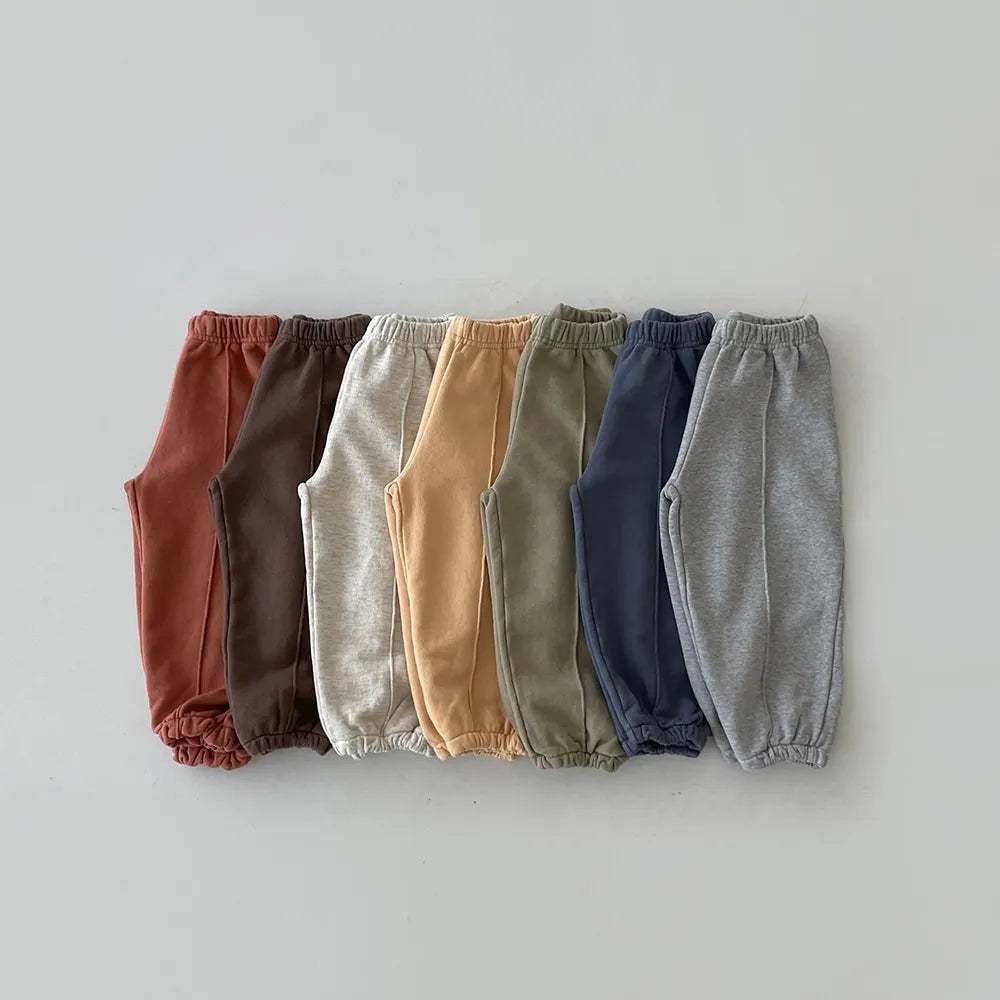 Kids Solid Color Sweatpants