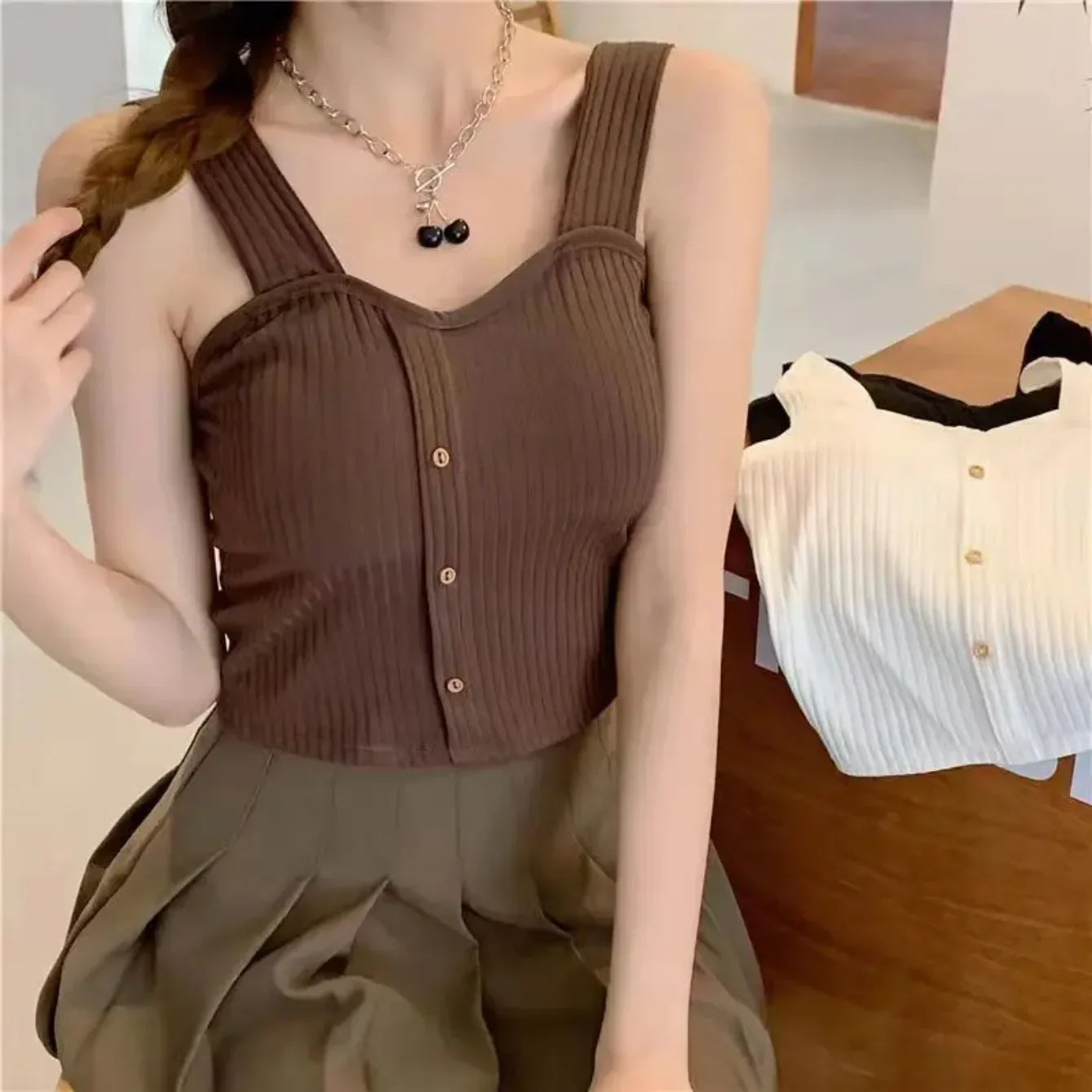 Women’s Cropped Corset Top