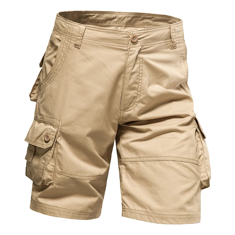 Men's Loose Fit Multi-Pocket Shorts
