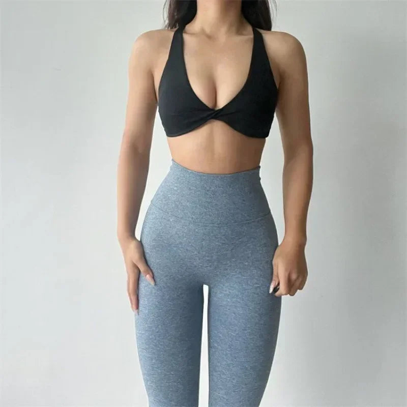 Breathable Vest-style Sports Bra for Outer Wear